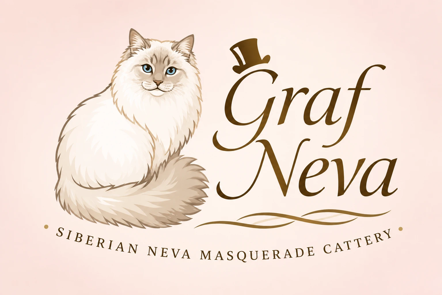 Graf Neva Siberian Neva Masquerade Cattery logo